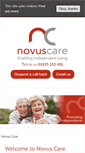 Mobile Screenshot of novus-care.com
